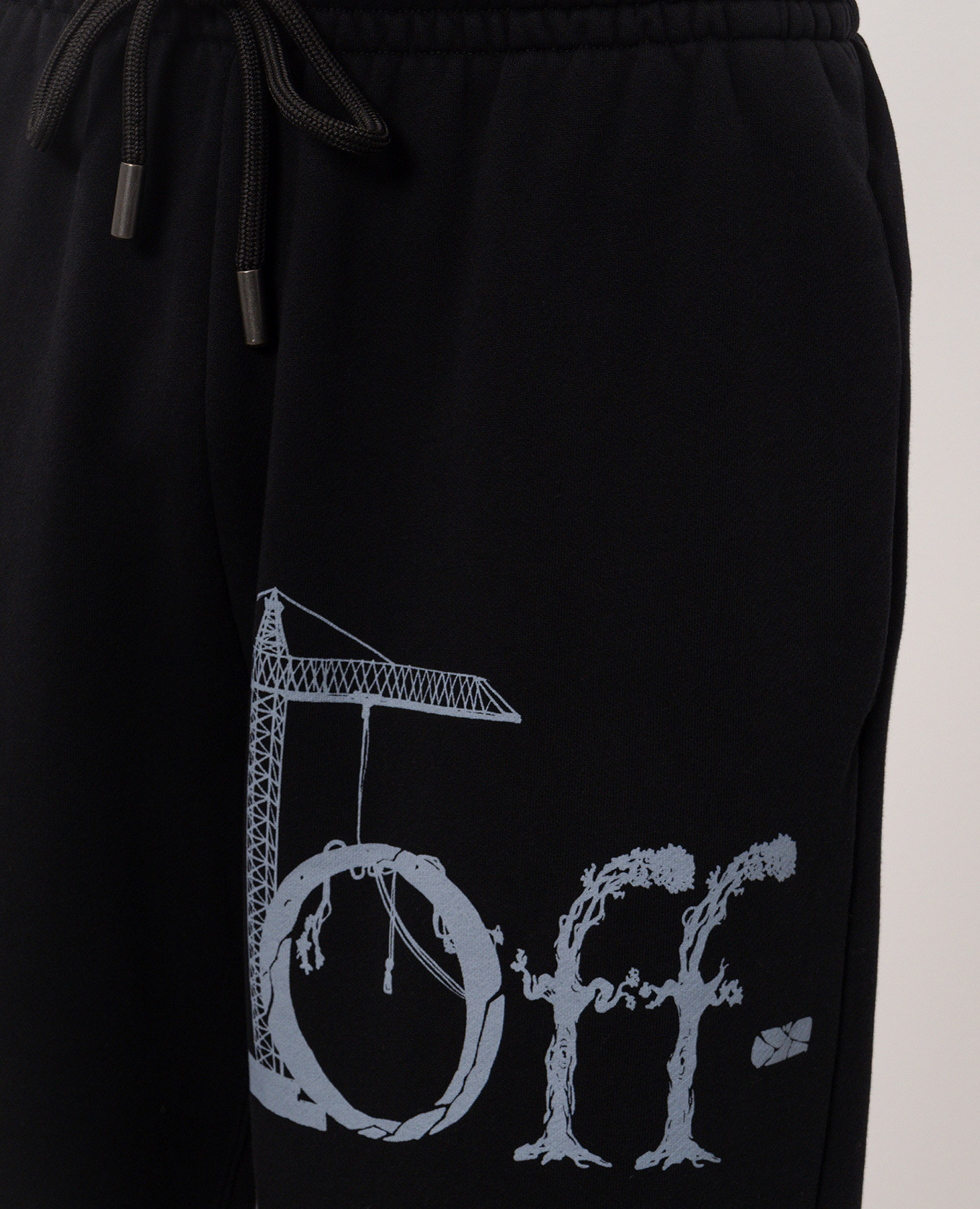 City Nature black sweatpants Off-White 5