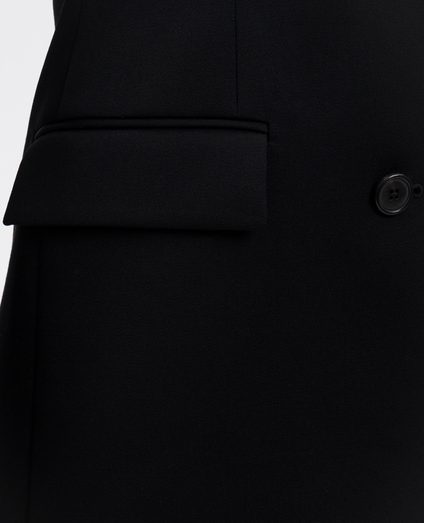 Bettina black wool jacket The Row 5