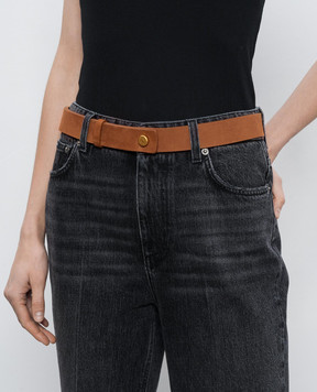 Gianni Chiarini Brown leather belt CNK00761NBK