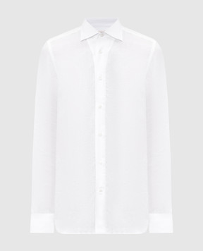 Enrico Mandelli White linen shirt CUBANA5701