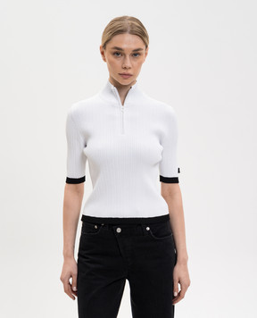 Juun.j White top with logo patch JW6251W021