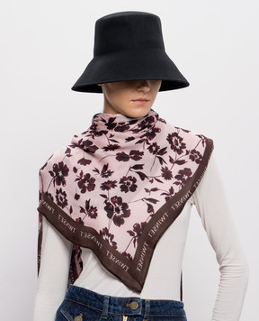 Twinset Pink printed scarf 262LI4BPP