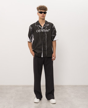 Off-White Negative short-sleeved shirt 44MGG01QF26F002