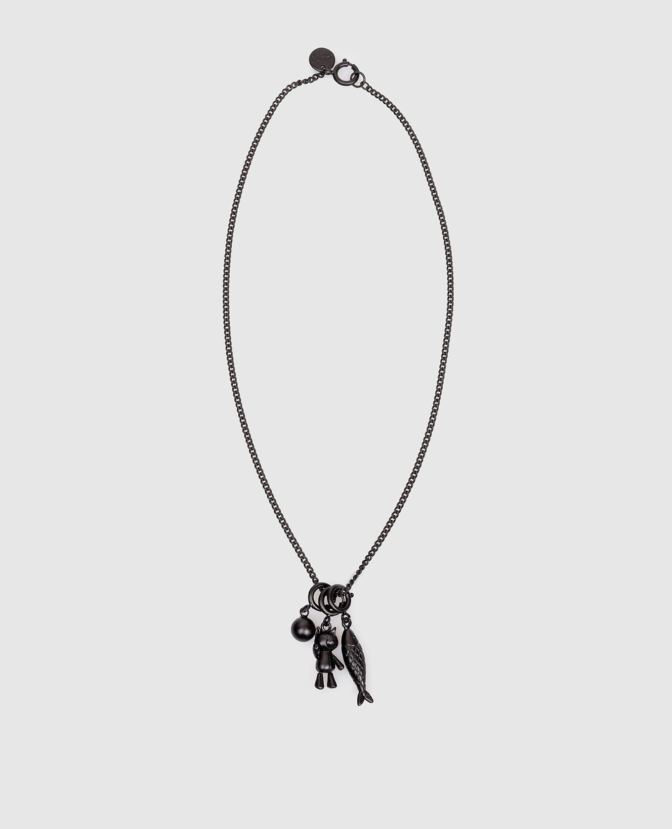 

Black chain with pendants Juun.j