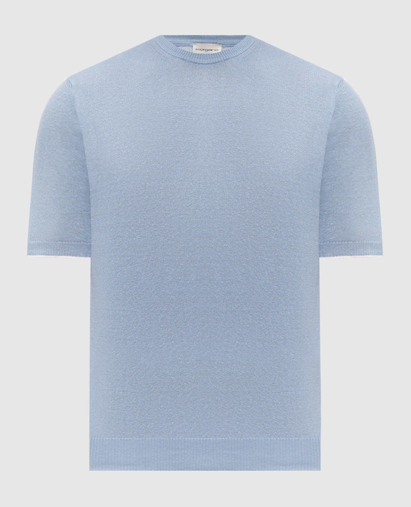 Blue linen t-shirt
