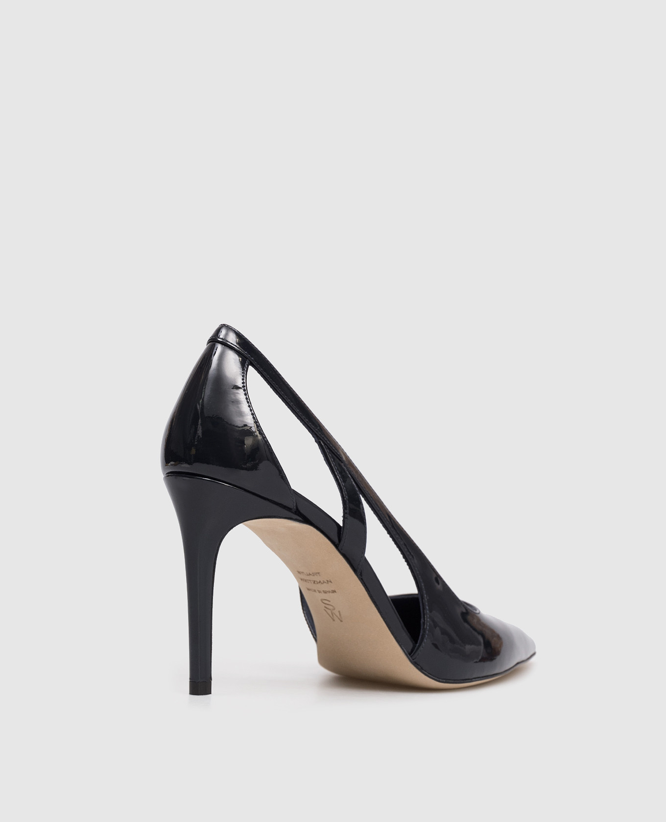 Stuart blue patent leather shoes Stuart Weitzman 3