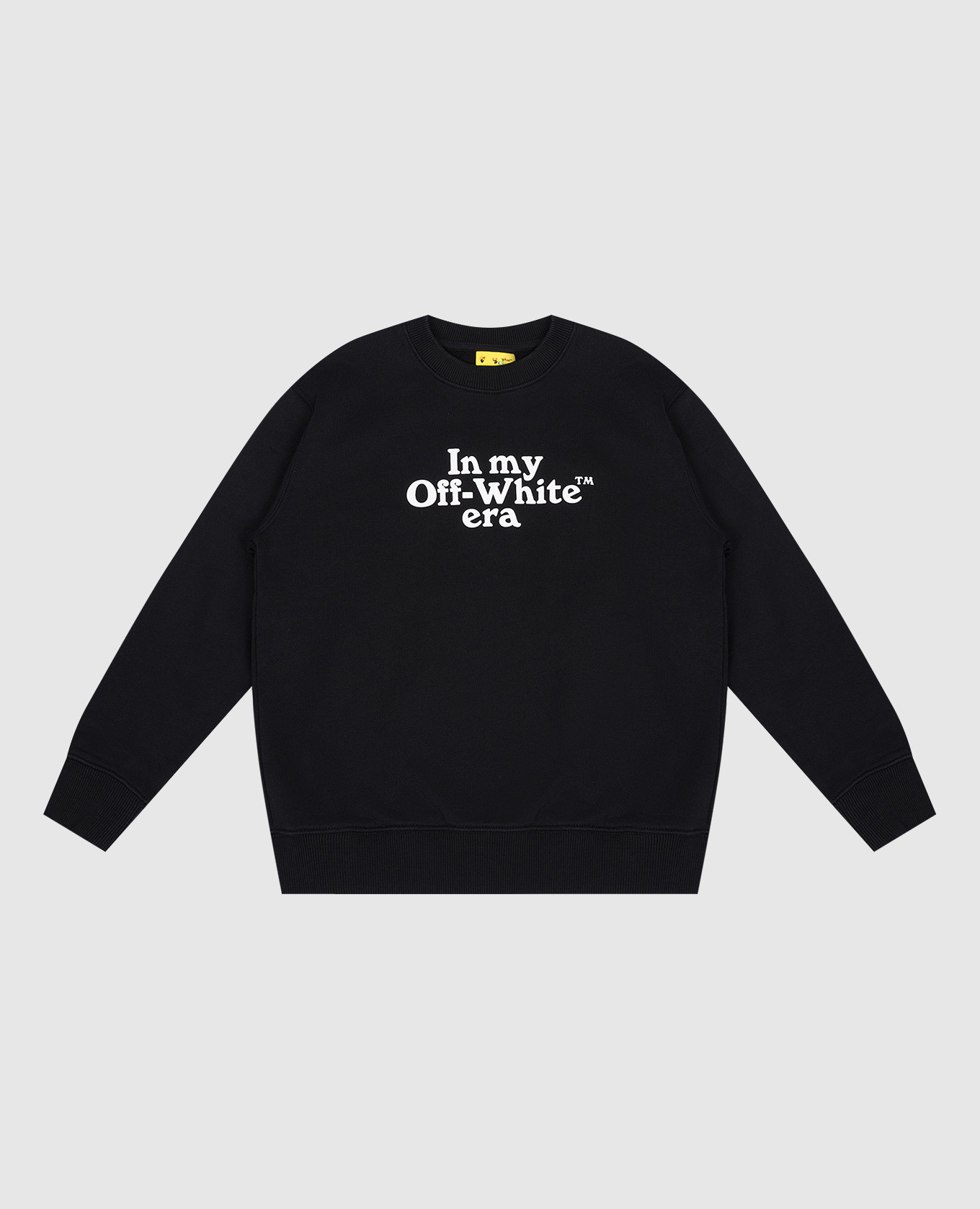 

Children's black sweatshirt with contrasting print Off-White