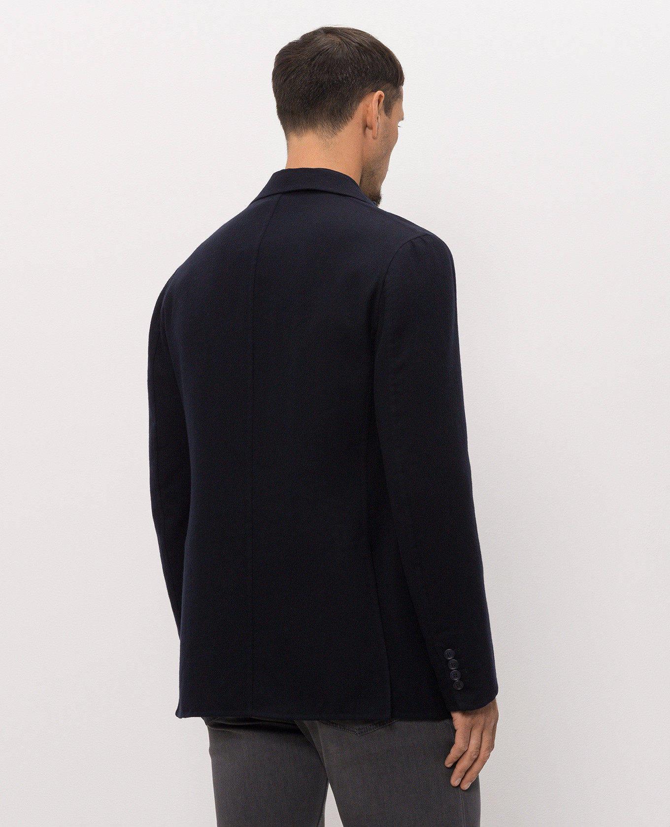 Blue blazer made of wool, cashmere and silk Stefano Ricci 4
