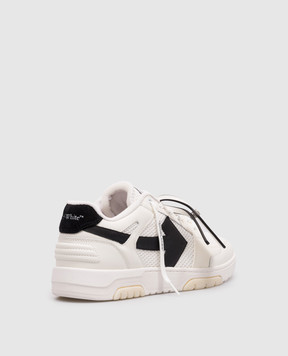 Off-White White Slim Out Of Office logo combo sneakers OMIA243C99LEA002
