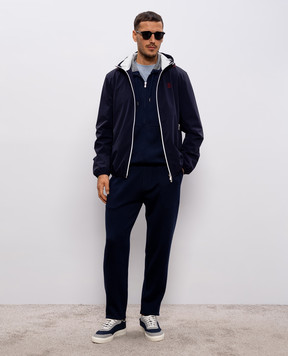 Brunello Cucinelli Blue sweatpants MM8313243G