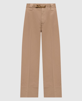 Twinset Beige pants with belt 261TP2150