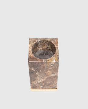 Treesseci Brown Marble Palace Bathroom Glass PA03AEMGD