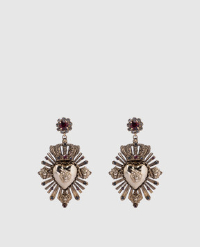 CelesteG Gold earrings with pendants 823