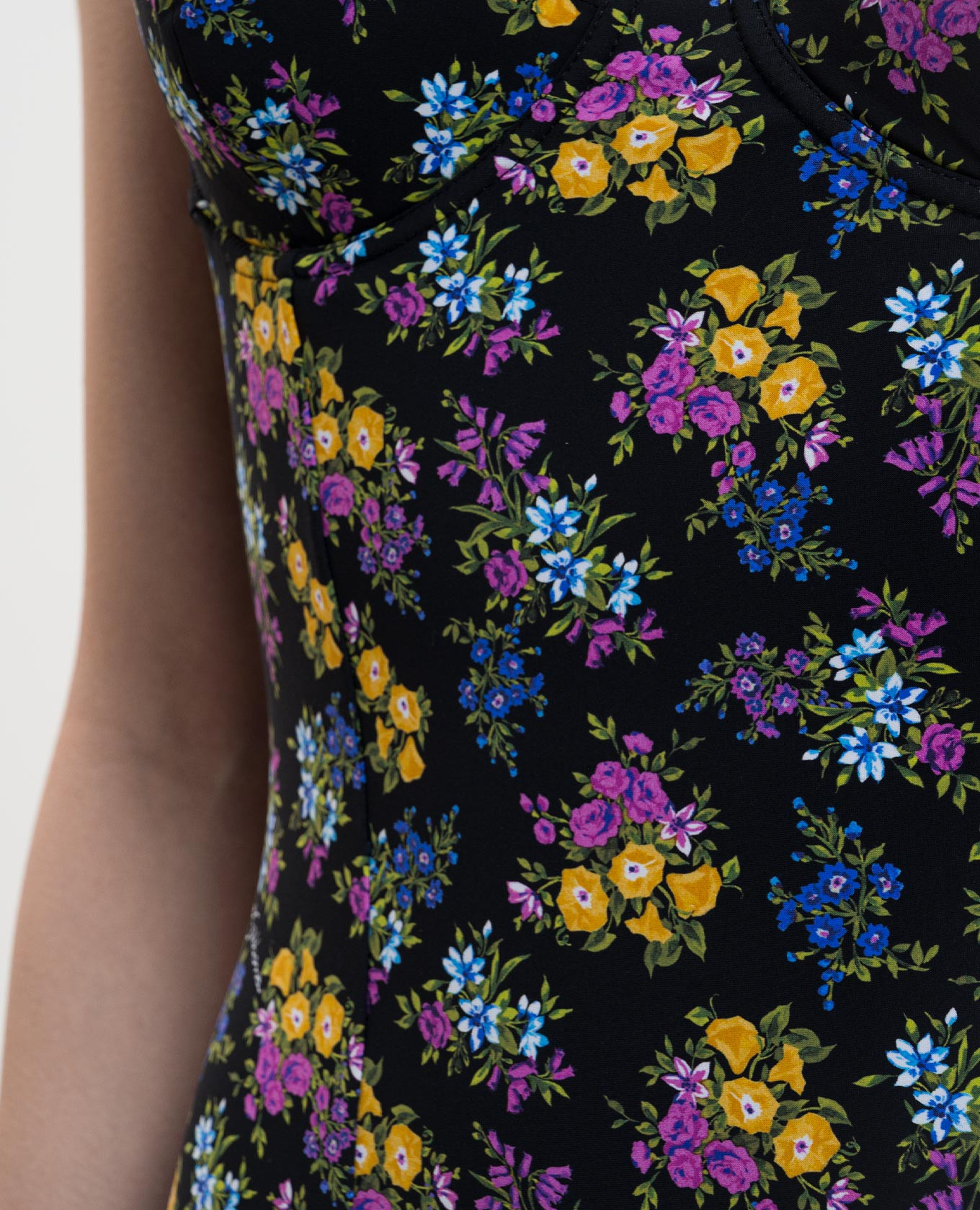 

Floral print swimsuit Dolce&Gabbana, Black