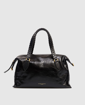 Gianni Chiarini Roxy black glossy leather bag BS11916RALPH