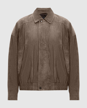 ARMA Frederica brown suede jacket 005L26102402