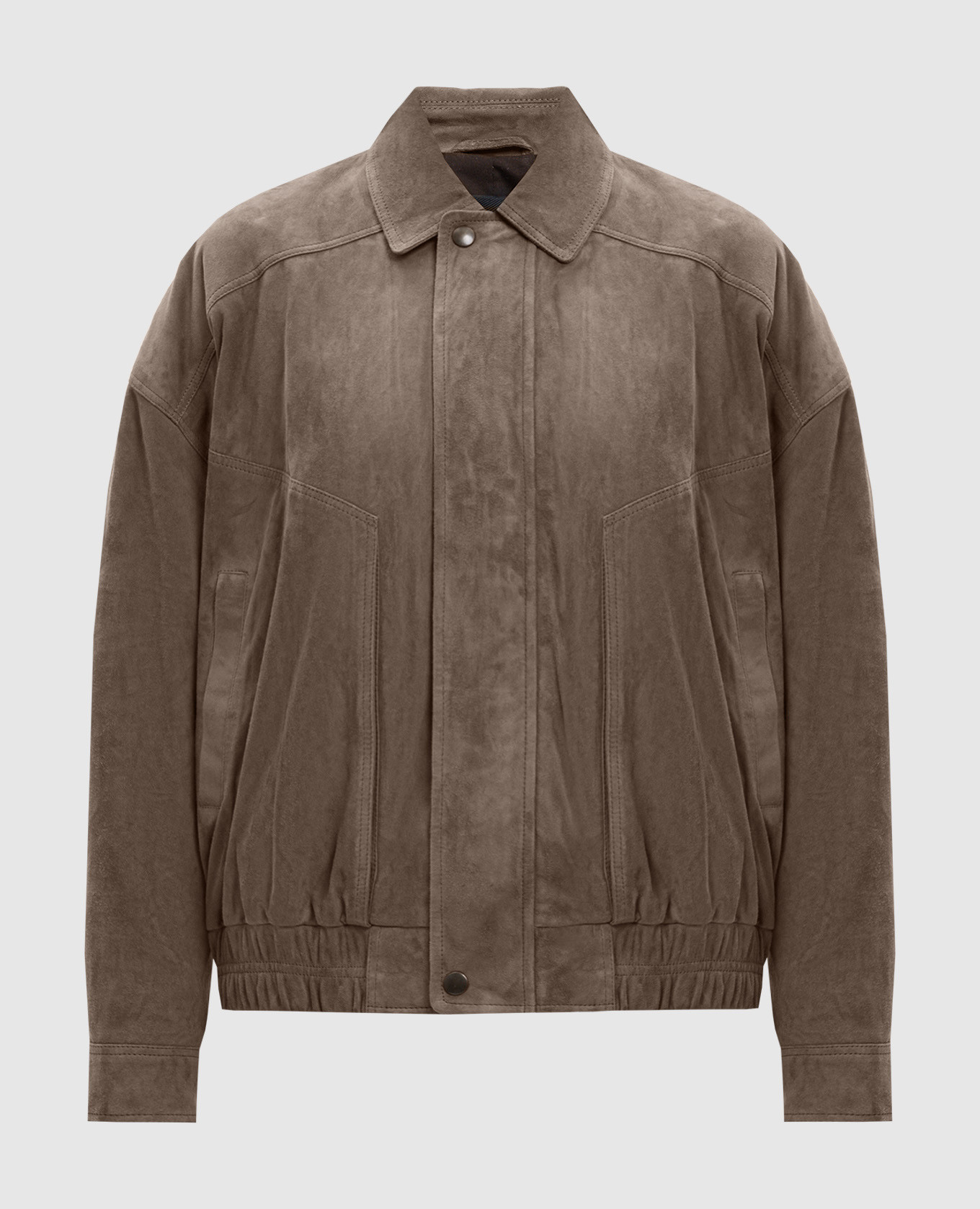 Frederica brown suede jacket