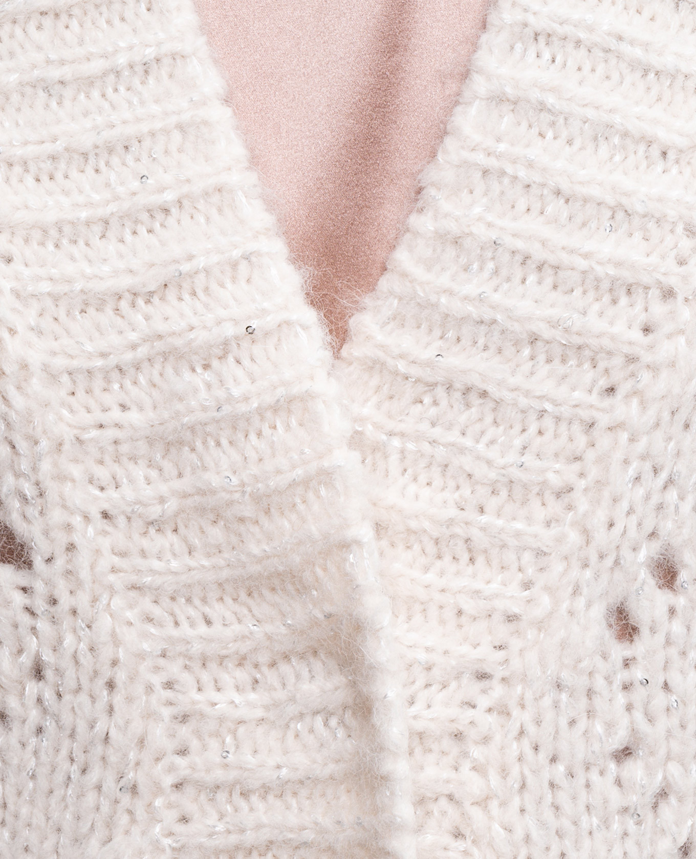 Ivory alpaca cardigan Peserico 5