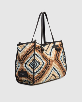 Gianni Chiarini Marcella woven logo tote bag BS6850COMMESIR