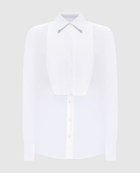 Dolce&Gabbana White tuxedo shirt F5K50TFUEFM
