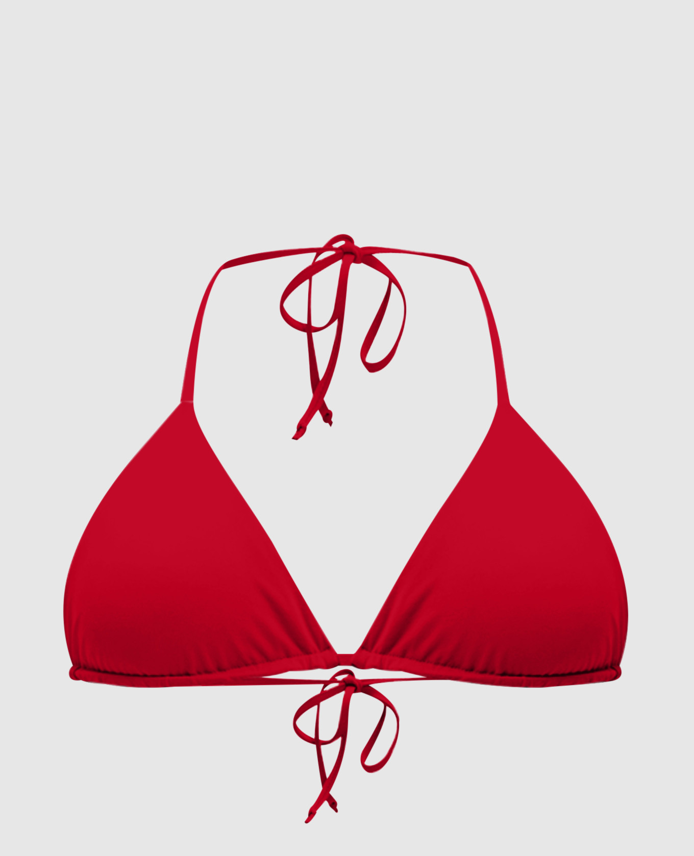 Red reversible swimsuit bodice