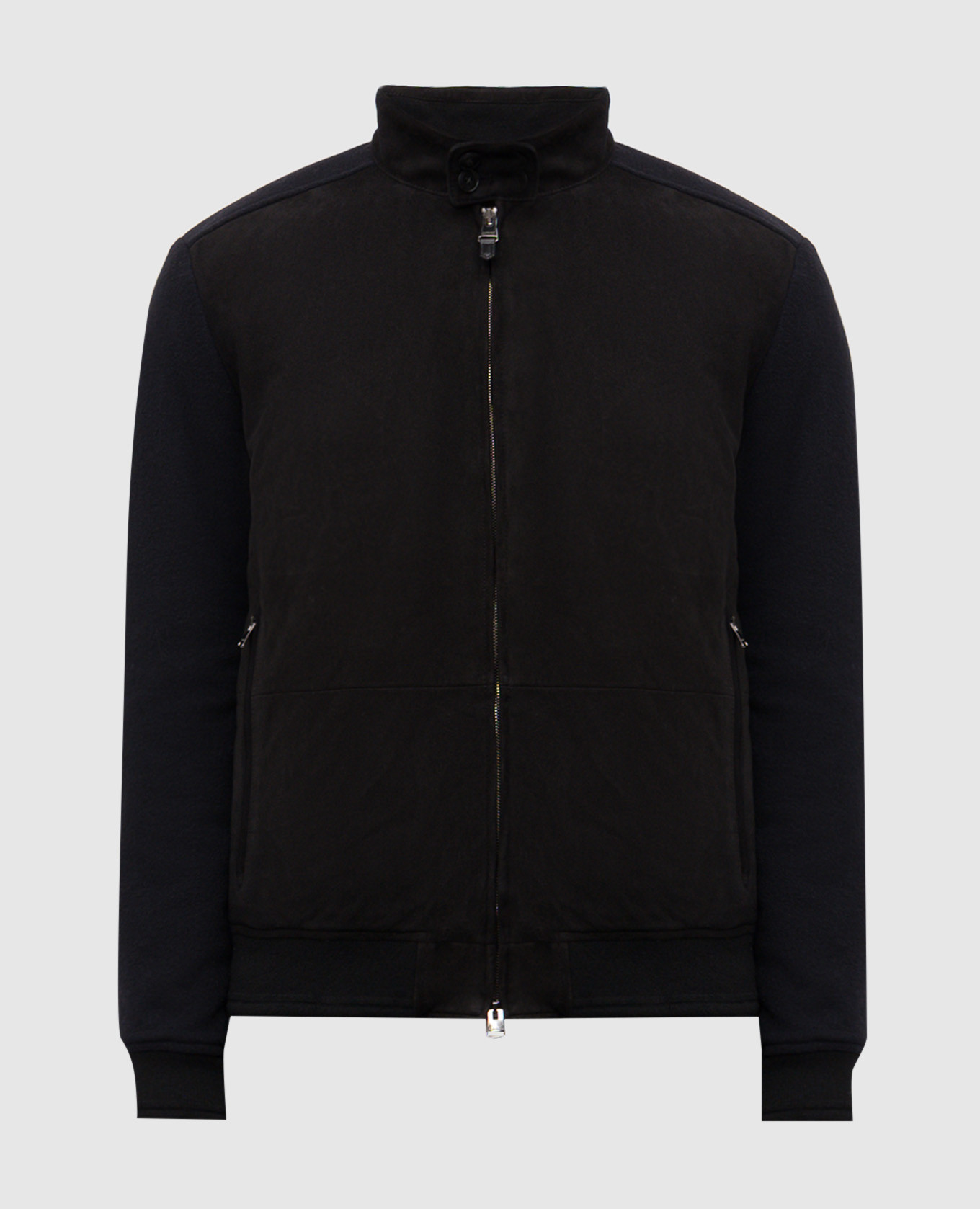 Blue combination jacket