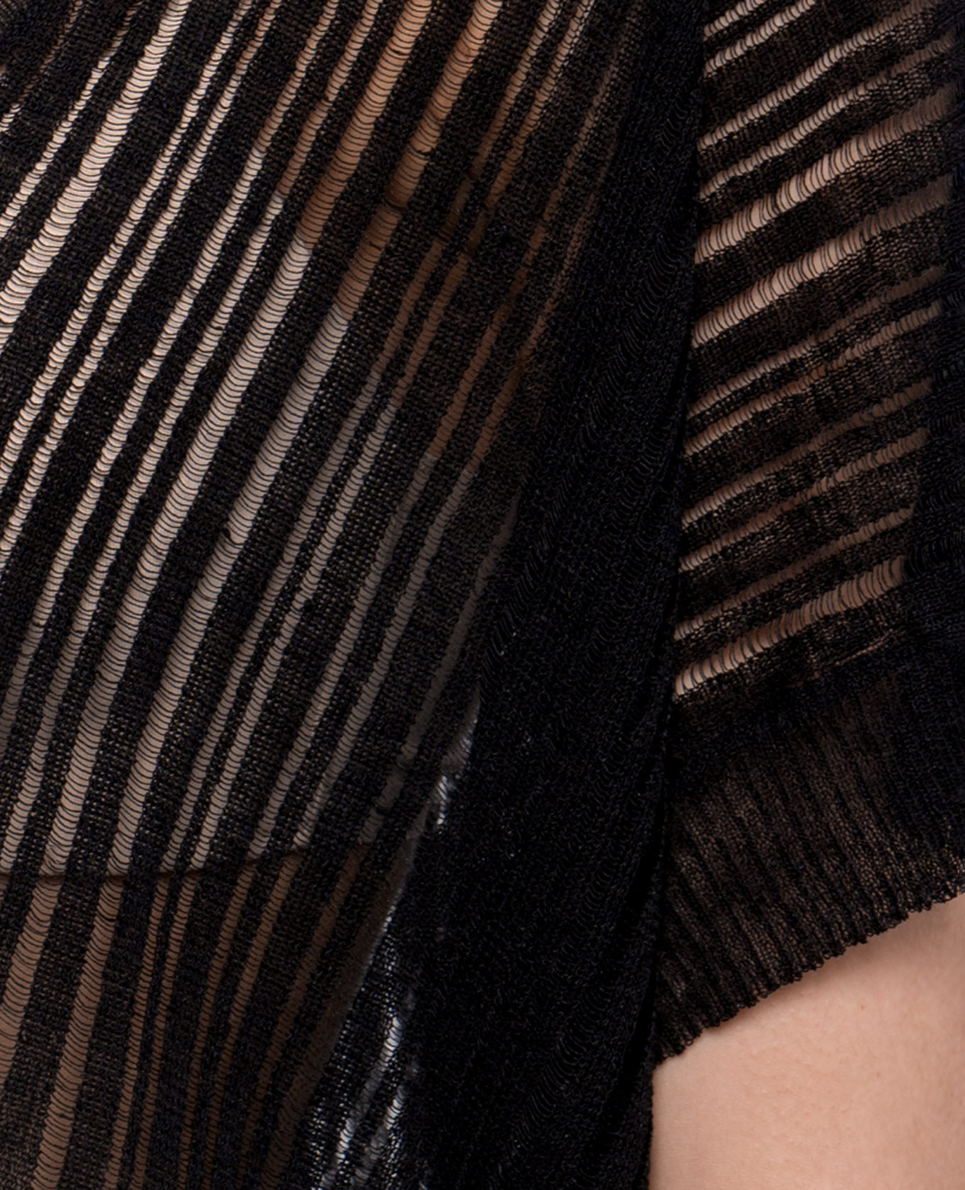 

Black linen top UMA WANG