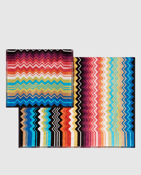 Missoni Home Giacomo patterned terry towel set 2 pcs 1G3SP99827
