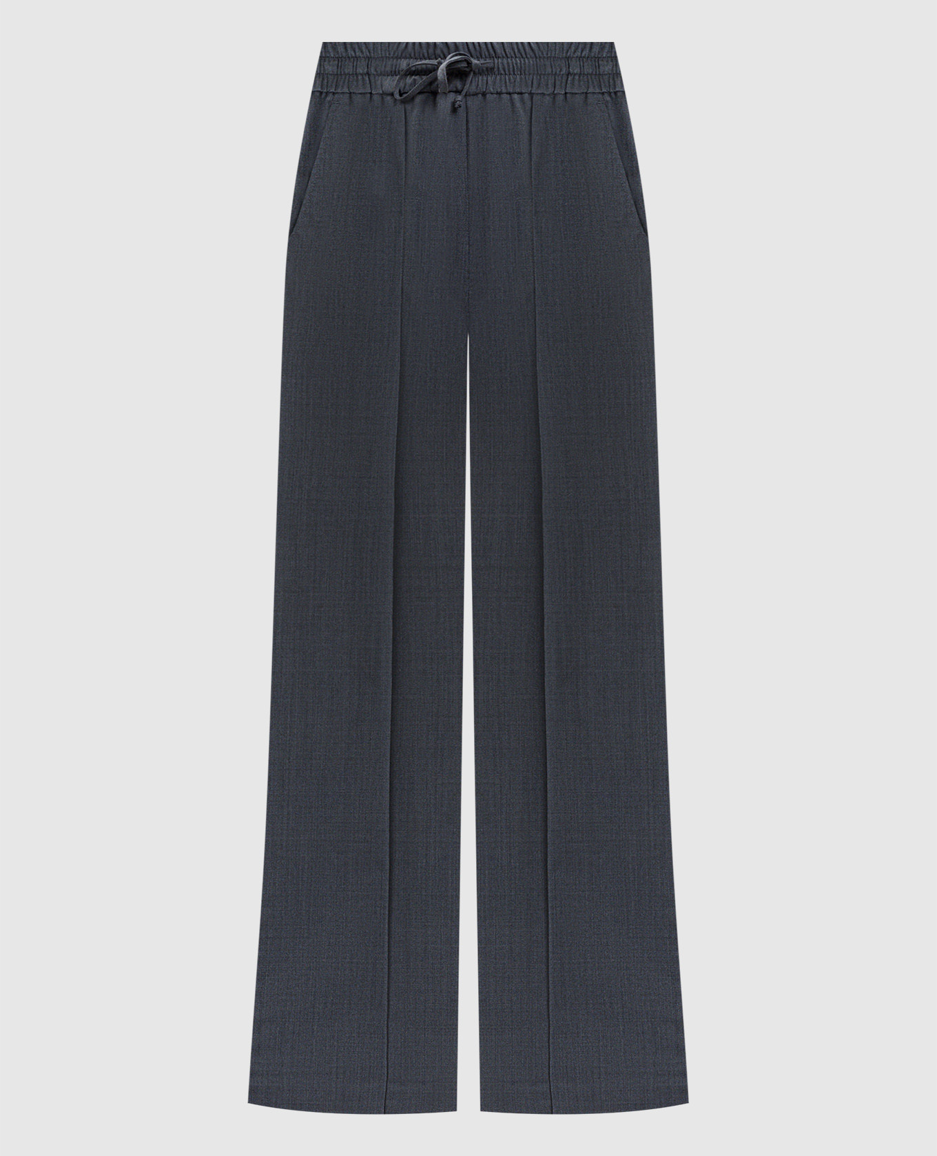 

Grey REVERE wool trousers Max & Co