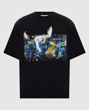 Off-White Black Caravaggio T-shirt 44MAA120S26J00C