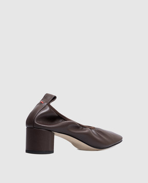 Aeyde Gemma brown leather shoes PUHPPR45RO109FW24953007