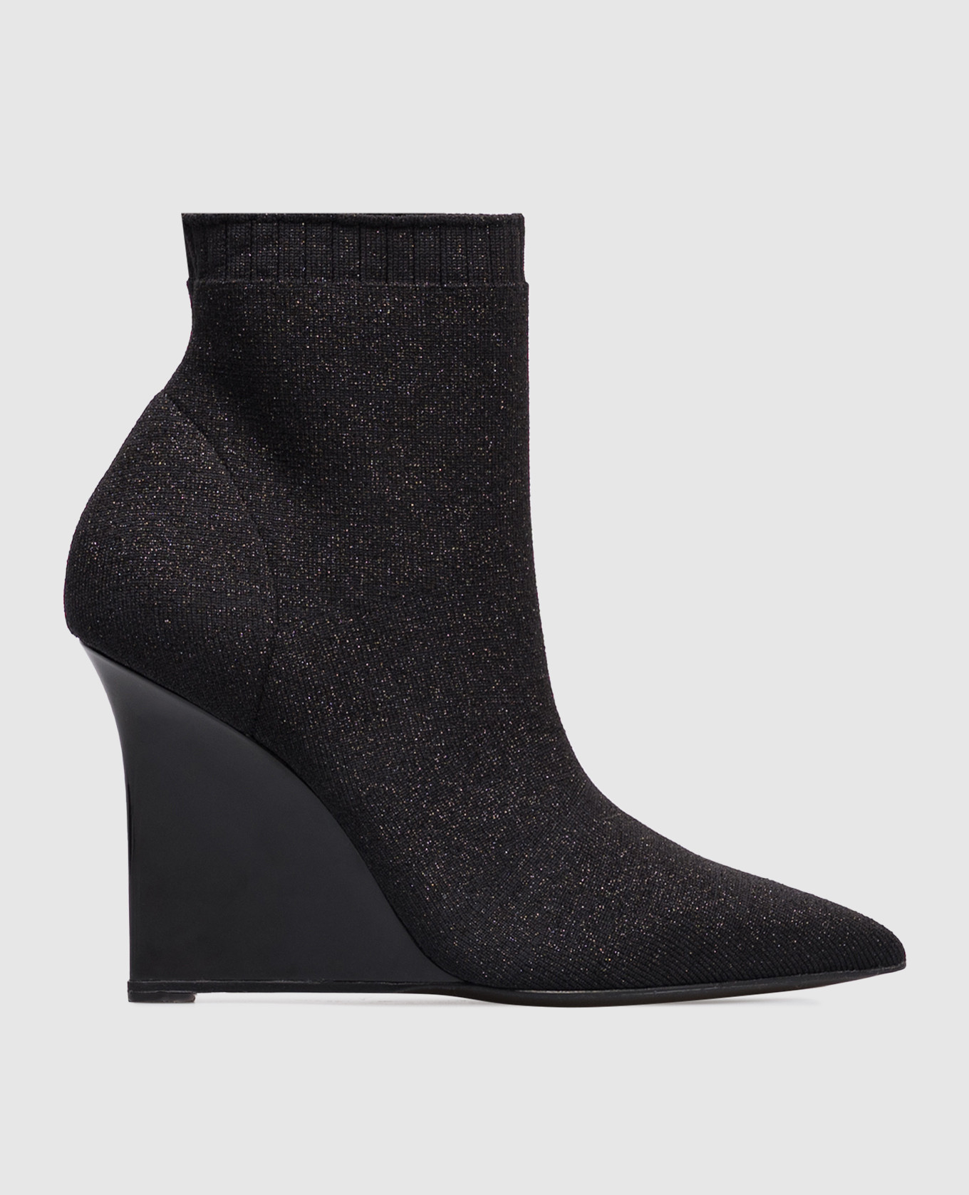 

Black ankle boots with lurex Babe Pay Pls