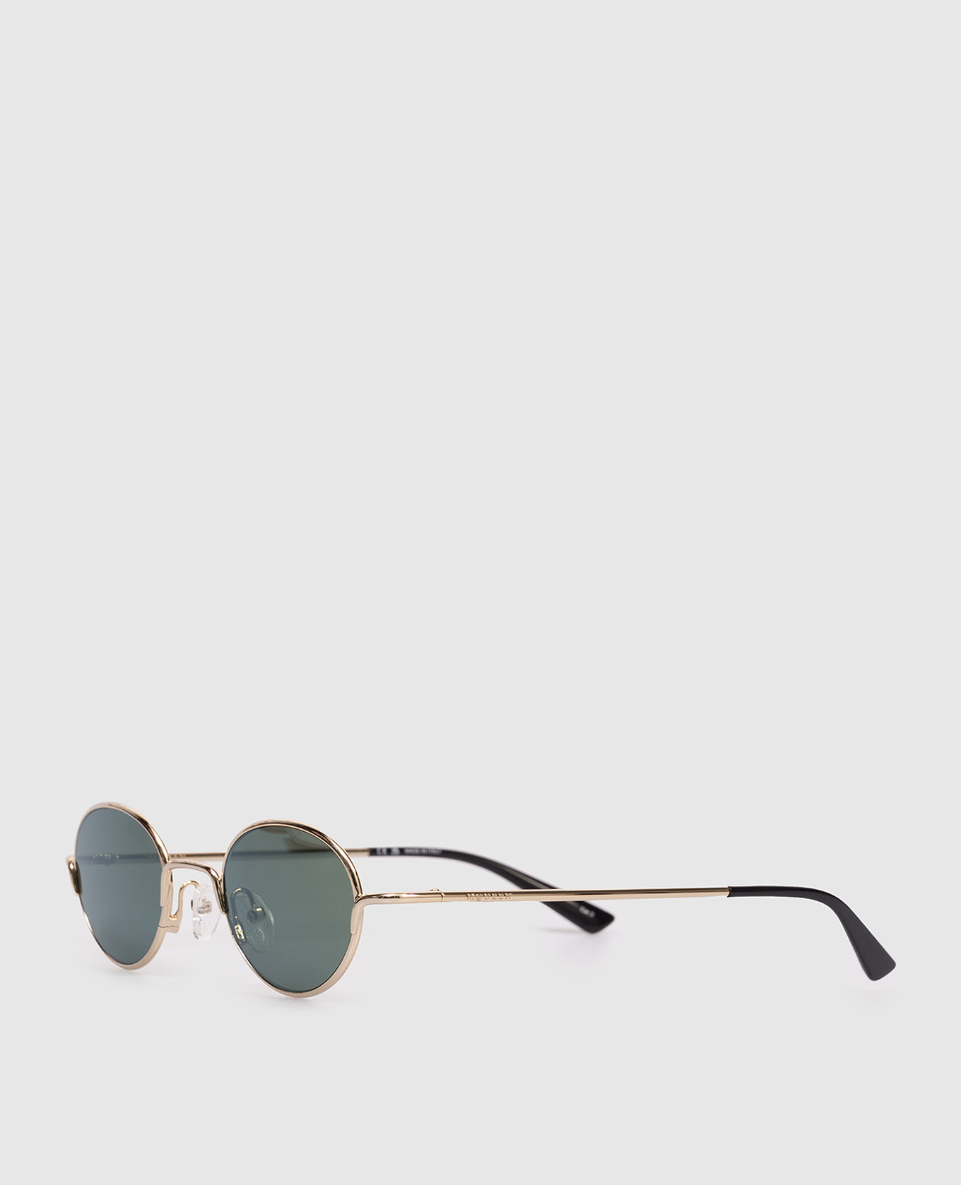 Gold mirrored sunglasses Alexander McQueen 3