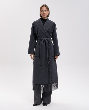 Simkhai Gray Carrie wool coat 5266031WL