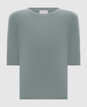 Allude Green wool and cashmere top 25517722