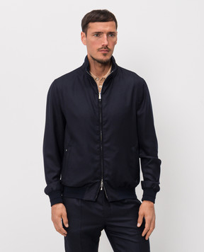 Enrico Mandelli Blue cashmere jacket 3T501B5607