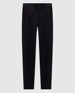 Canali Blue wool pants CJ06157U91659