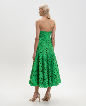 Simkhai Florence green midi dress 1261227BA
