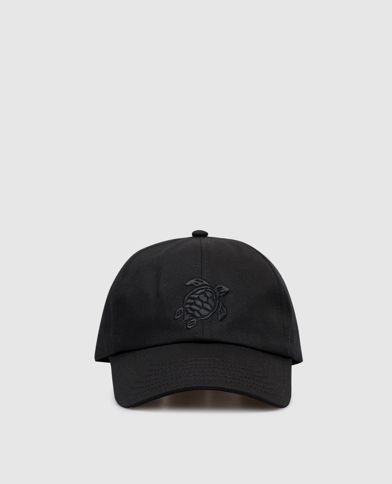 Black cap with emblem