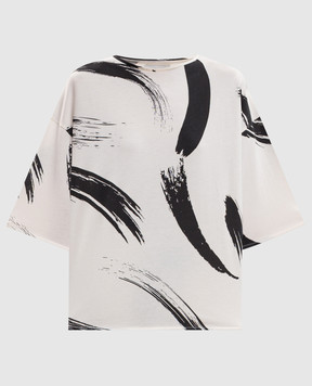 Loulou de Saison Halber ivory T-shirt HALBER