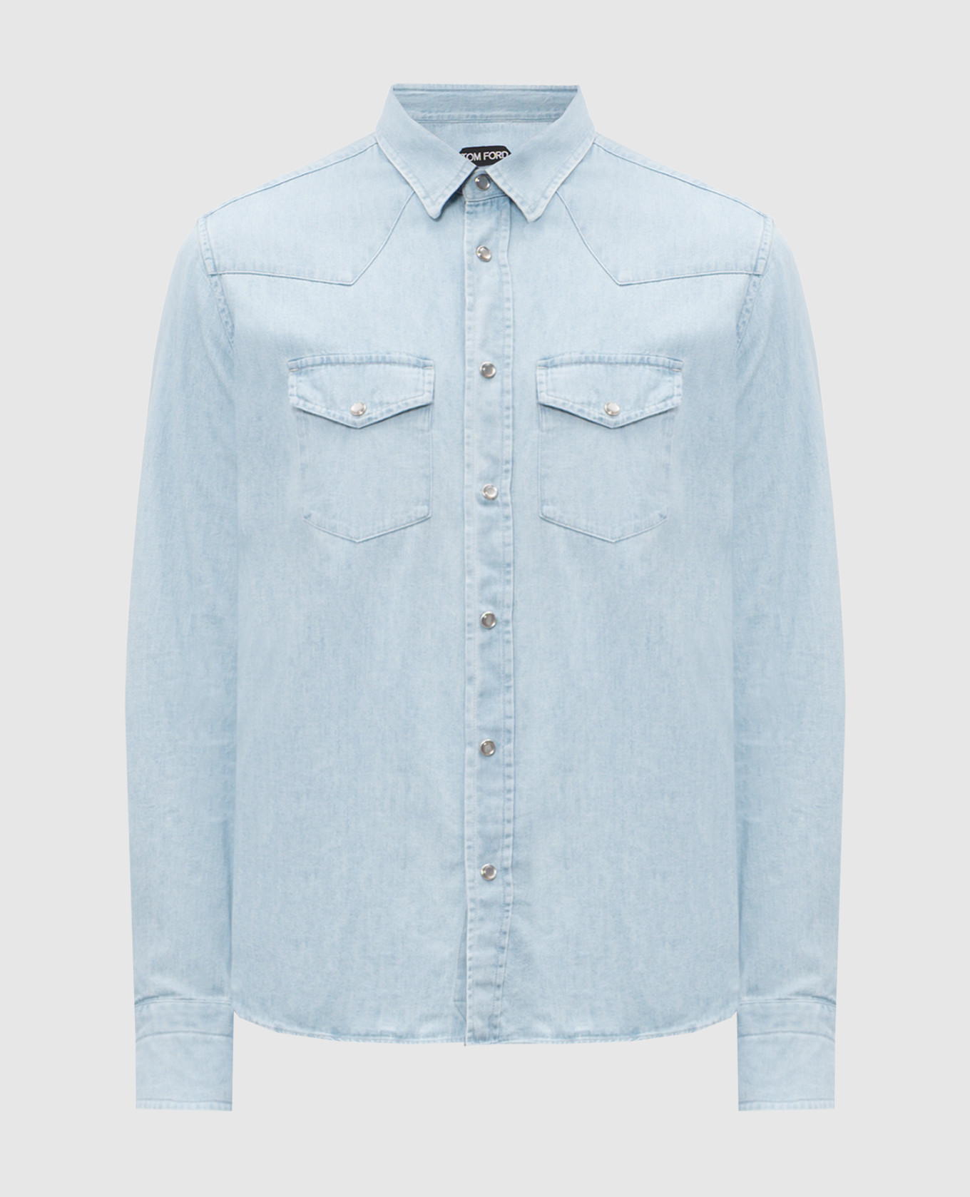 Blue denim shirt Tom Ford