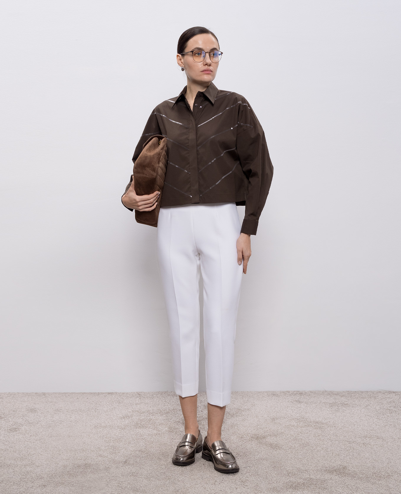 

White pants Peserico