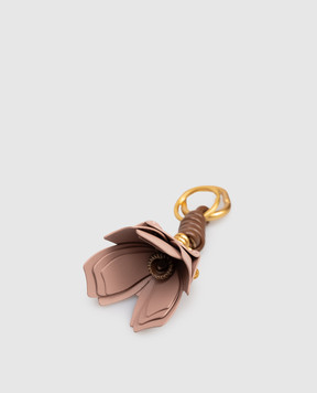 Gianni Chiarini Pink Desert Flower bag charm in the shape of a flower PCDESERTFLOWER02