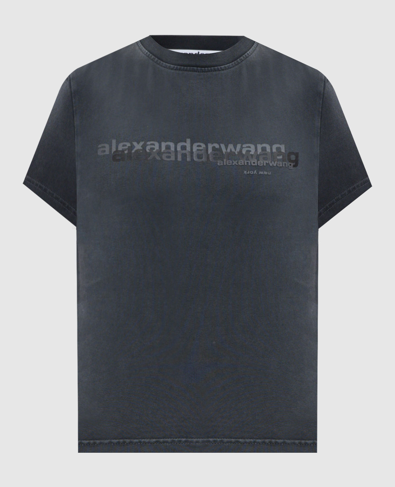 

Grey T-shirt with logo print Alexander Wang