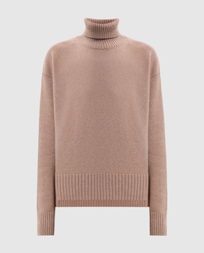 Peserico Beige wool, silk and cashmere sweater A99268F07K09283