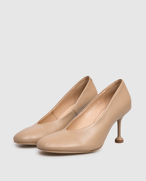 Babe Pay Pls Beige leather shoes 2123714KO
