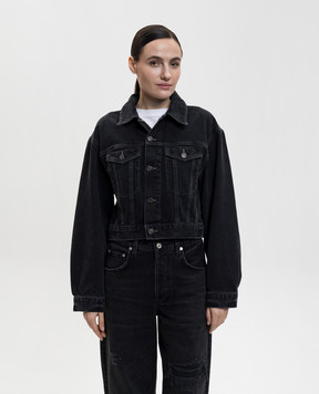AGOLDE Redley black denim jacket A51061683