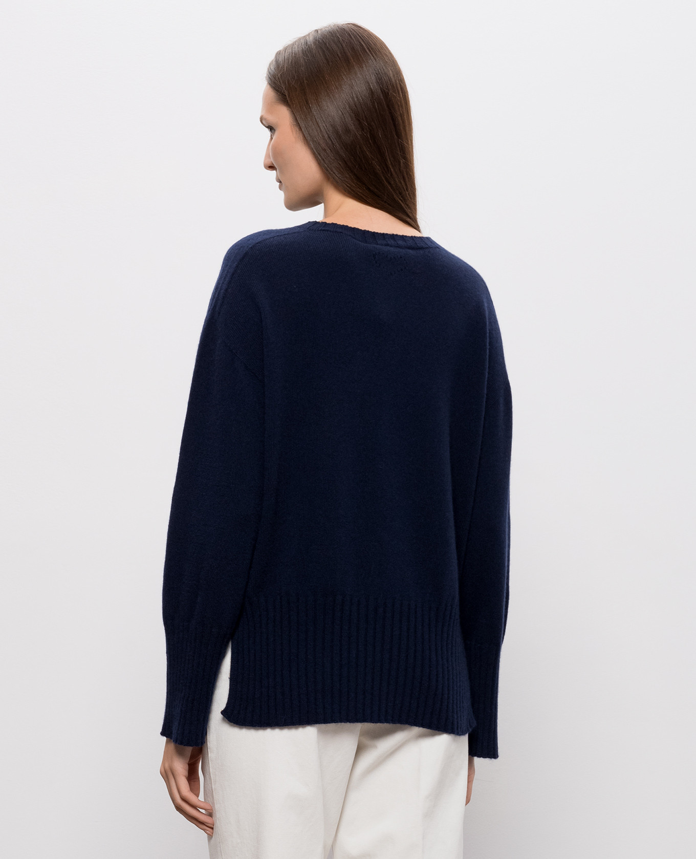 Blue cashmere sweater Twinset 4