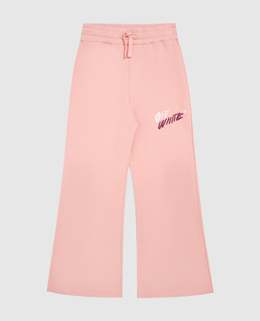 Off-White Children's pink sweatpants 44GCH00DF26F001