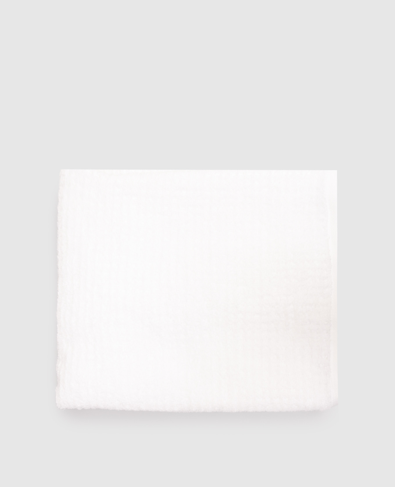 

Texture white terry towel L'appartement